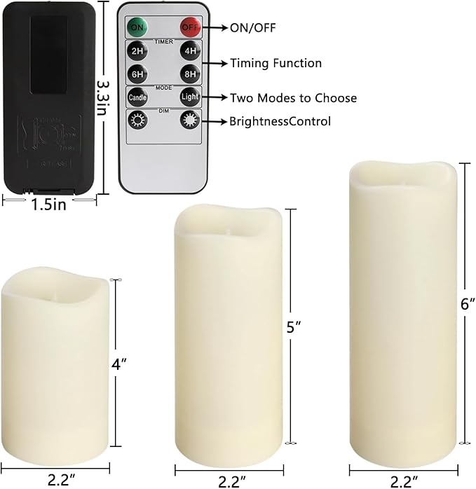 Sezn™ Flameless Candles